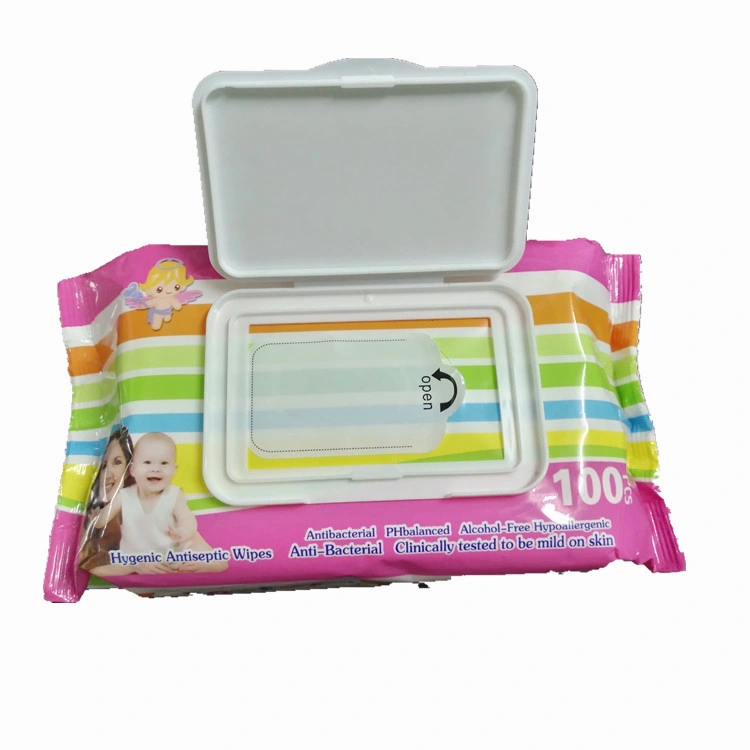 15*20 Cm 80 Pieces Soft and Safe Wet Baby Wipes