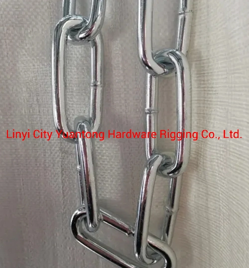 Welded Galvanized DIN5685c Long Link Chain