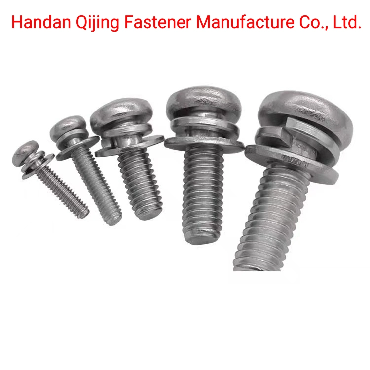 Best Qualit Sem Bolts Stainless Steel Combination Screw, Hex Head Sem Screw Machinery, Chemical Industry, Environmental, Building