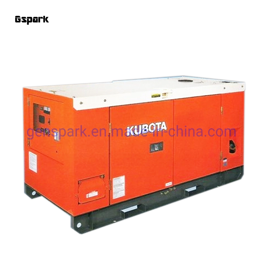 Top Performance 60Hz 220V Three Phase Diesel Engine Electric Generator Kubota Genset 30kVA