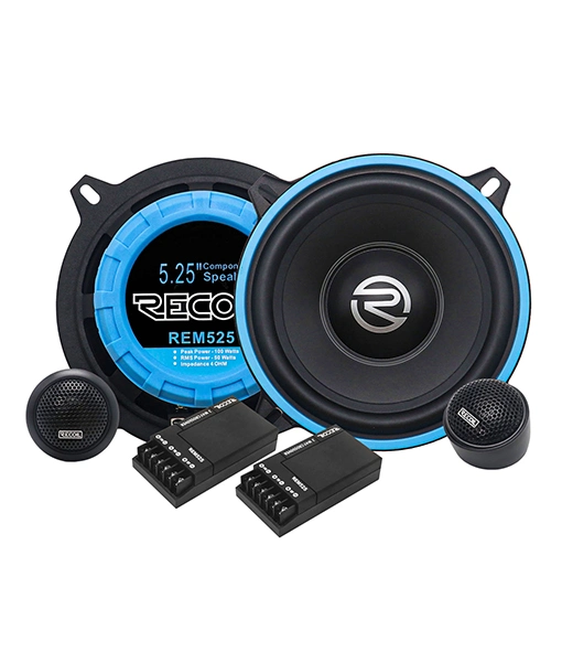 Rem525 Echo Series 5.25-Inch Car Audio Component Speaker System