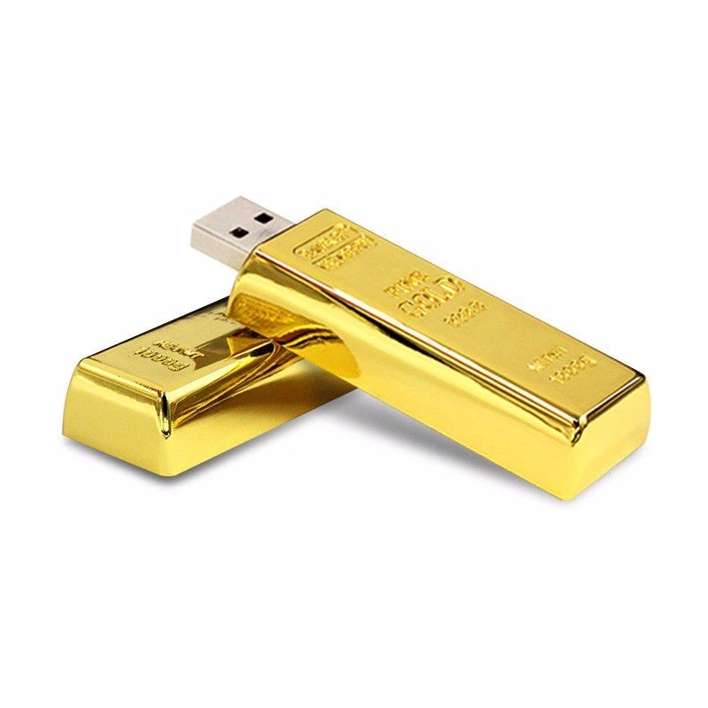 Ladrillo de la barra de oro de lujo USB Flash Drive USB Memory Stick