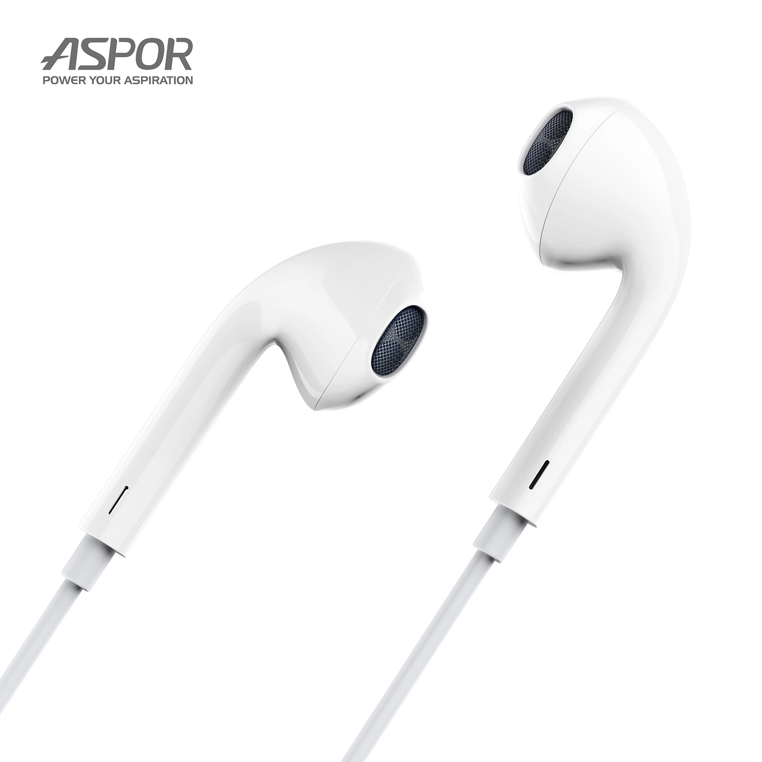 Aspor Hot Selling High Qualitywired Headaet Mobile Phone Computer Accessories Portable Noise Reduction Wired Headset