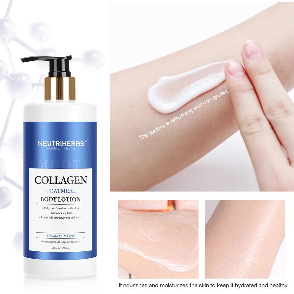 OEM Private Label Firming Lighting Collagen Herbal Body Lotion