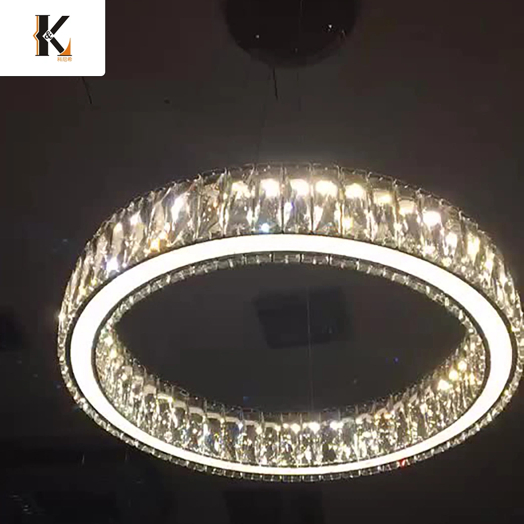 China Big Chandelier Online Customization Modern Gold Crystal Small Round Ceiling Hanging Luxury Crystal Chandelier