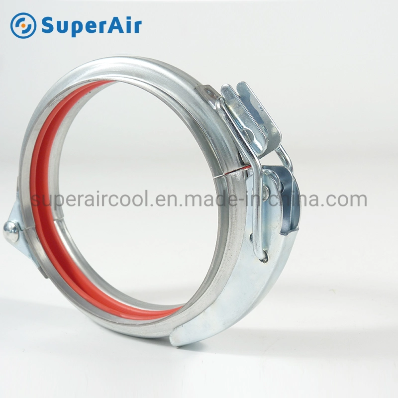 Ventilation Duct Pipe Fittings Rapid Lock Pull Rings Pipe Connectors