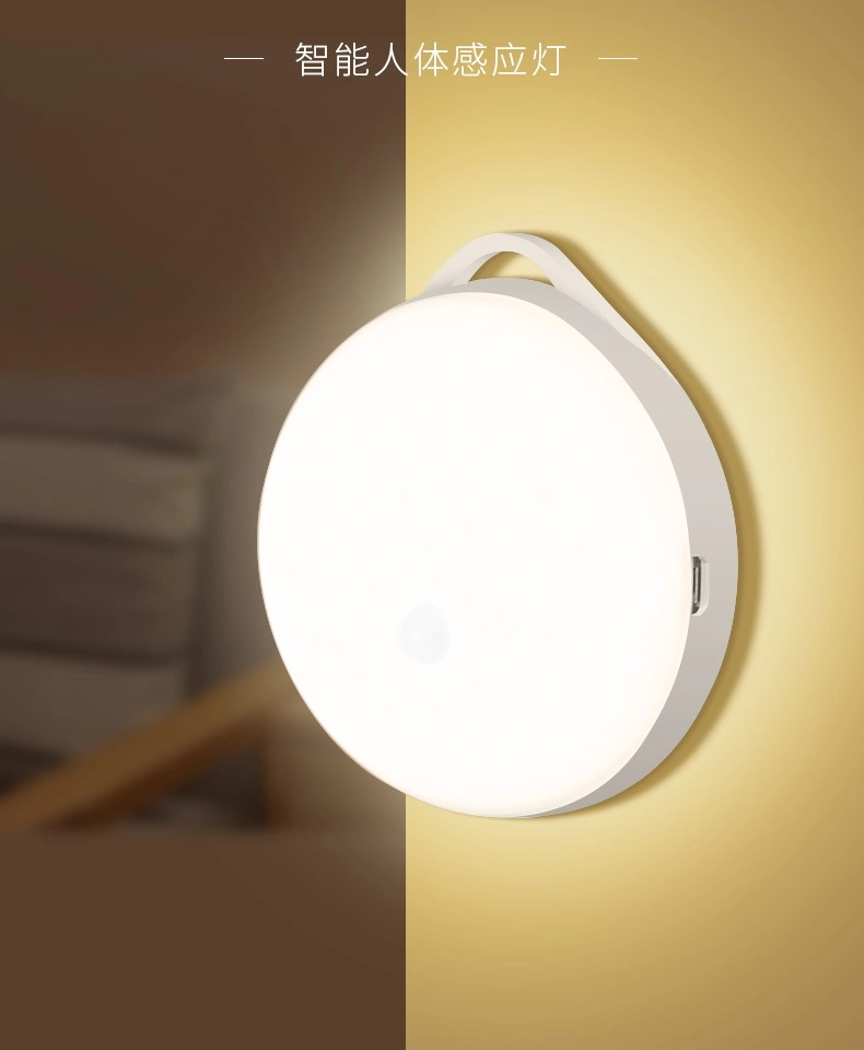 إضاءة مستشعر الحركة، مصابيح درجة إضاءة ليلية LED تعمل بالبطارية إضاءة LED بخزانة ستير، ضوء توفير الطاقة