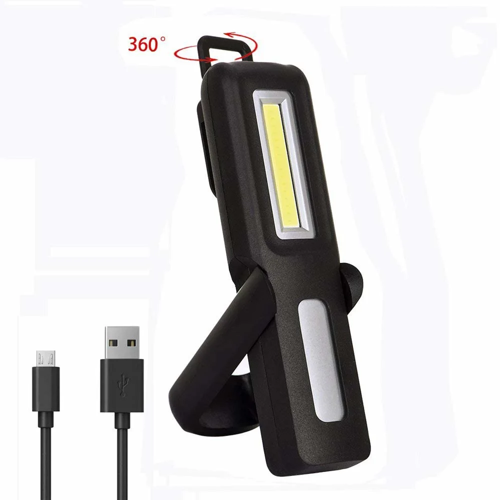 Luz de trabalho LED COB, USB, recarregável, Brightenlux, Atacadista, 3 W, USB Luz de inspecção do carro da luz intermitente de trabalho