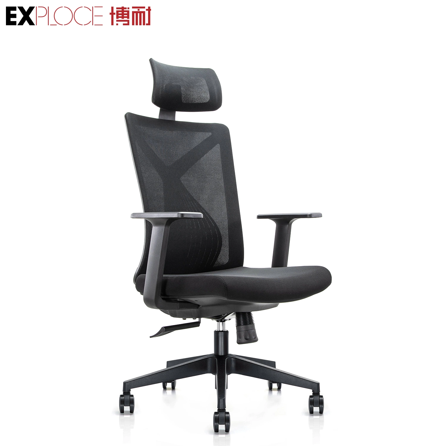 China Preço Executivo confortáveis móveis baratos Computador Design ergonômico de Reclinação Giratória Cadeira de escritório de tecido de qualidade