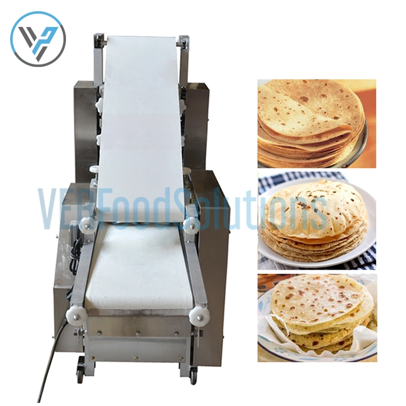 Tensión personalizada automática Tortilla Pita Pizza Roti Pan Chapati máquina Para panadería