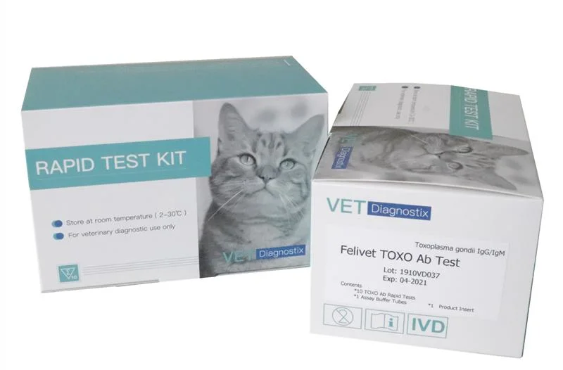 Cat Virus Test Feline Toxoplasma Igg/Igm Antibody Test