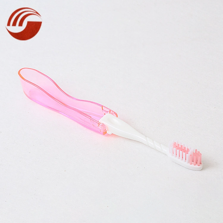 Latest Design Unique Transparent Foldable Soft Bristle Toothbrush