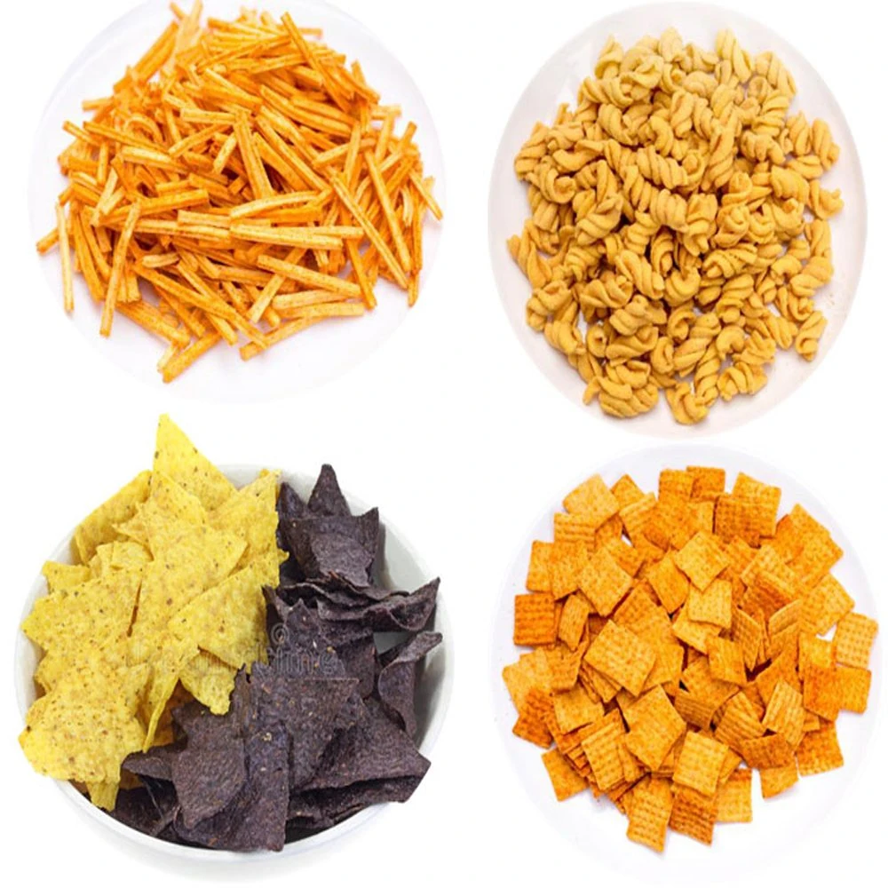 Auto Crispy Making Machine Bugles Sticks Snacks Food Extruder Machines Production Line Equipment