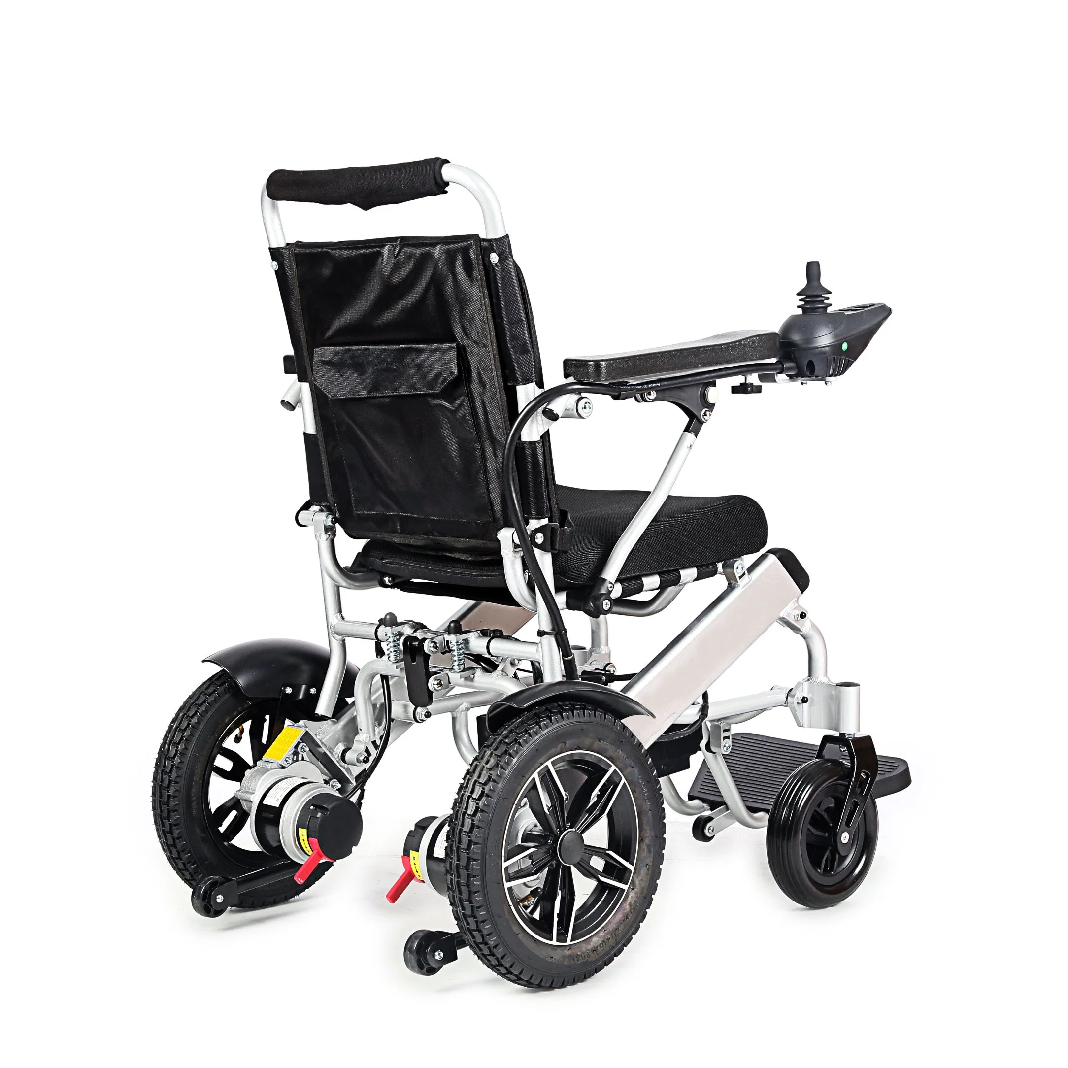 Disabled Easy Folding Powered Electronic Wheelchair with Lithium Battery