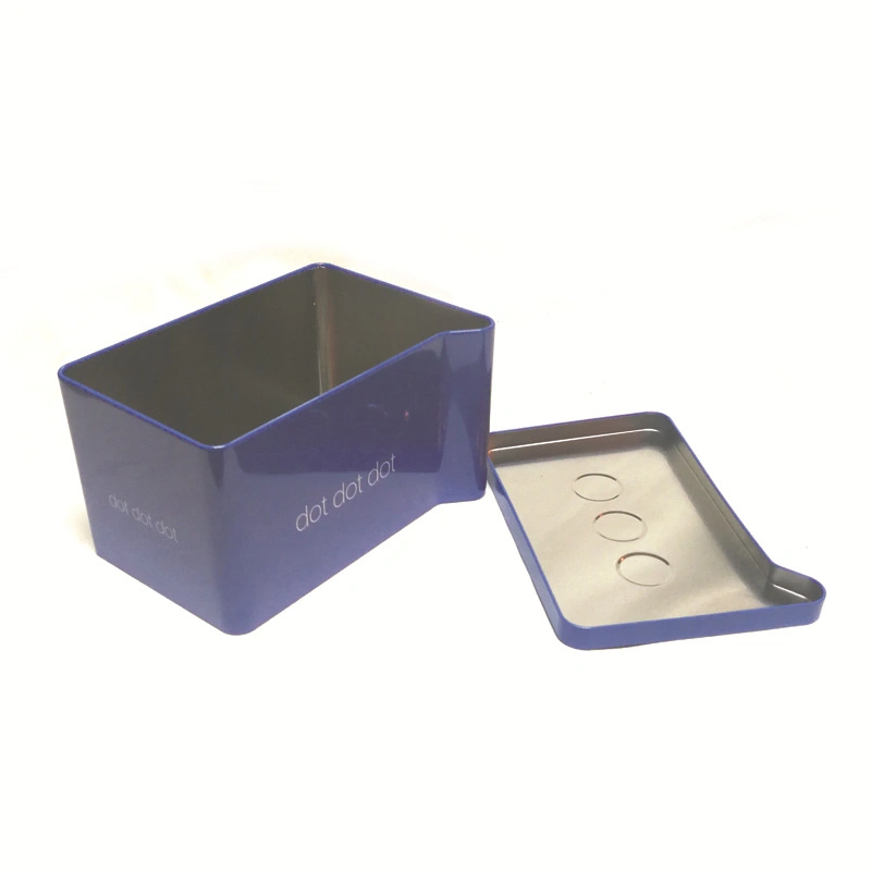 Custom Creative exclusivo formato irregular Metal Tin Box para Gift Embalagem de alimentos