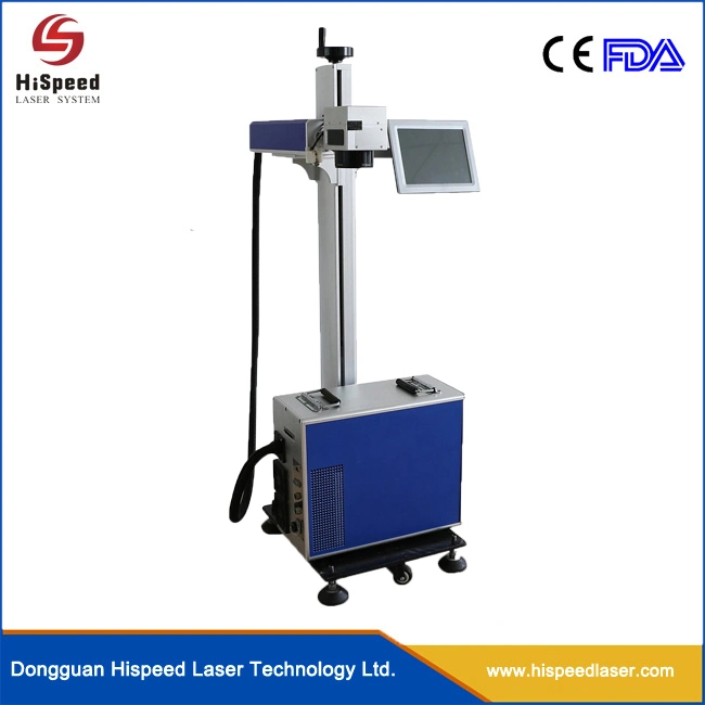 Monthly Deals Online Fly Laser Marking Machine Laser Coding Machine Laser Printer with Conveyor Belt for PVC PPR HDPE Pipe Production