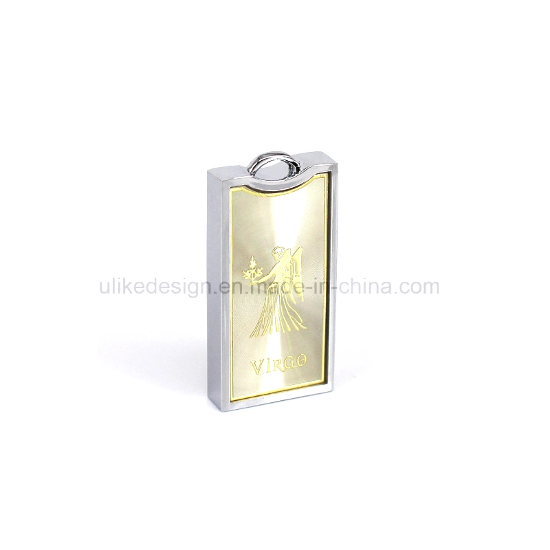 Promotional Customize Logo Hanging Rope Metal USB Flash Drive/USB Flash Memory/USB Flash Disk/USB Pen Drive