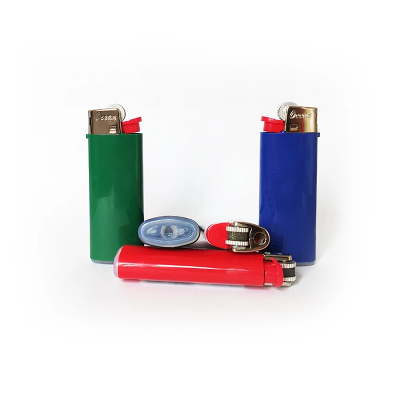 Mini Disposable Plastic Cigarette Flint Gas Flame Lighter (FH-206)