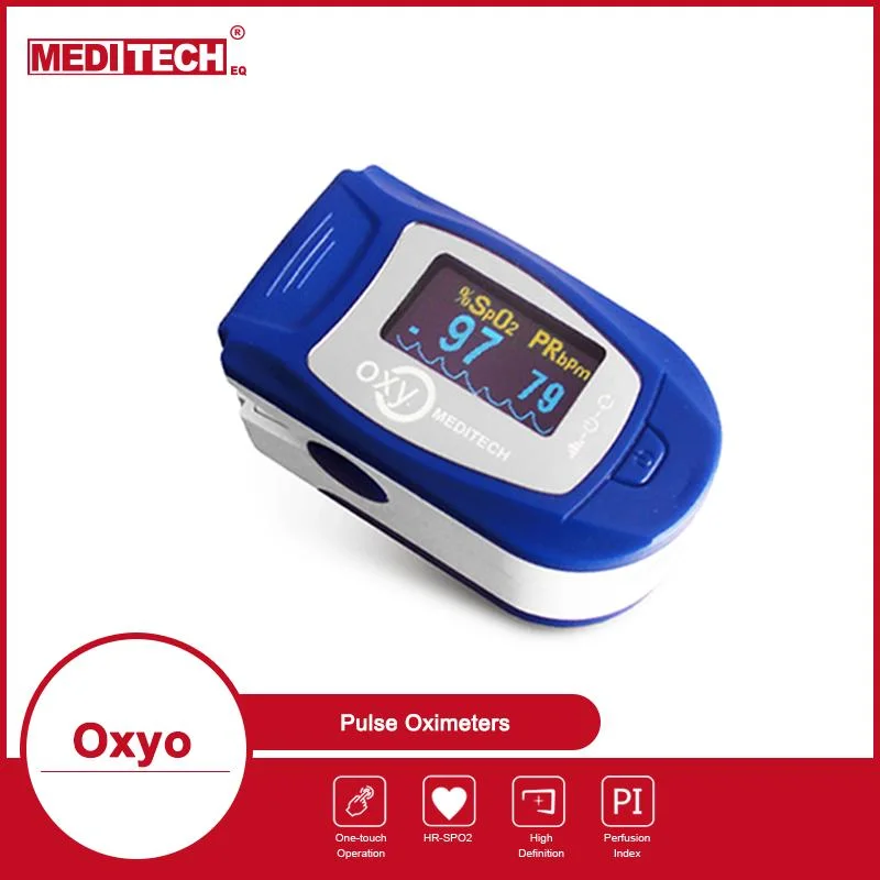 CE Approval Medical Equipment Manufacturer SpO2 Monitor Diagnosis Color Portable Handheld Finger Fingertip Pulse Oximeter