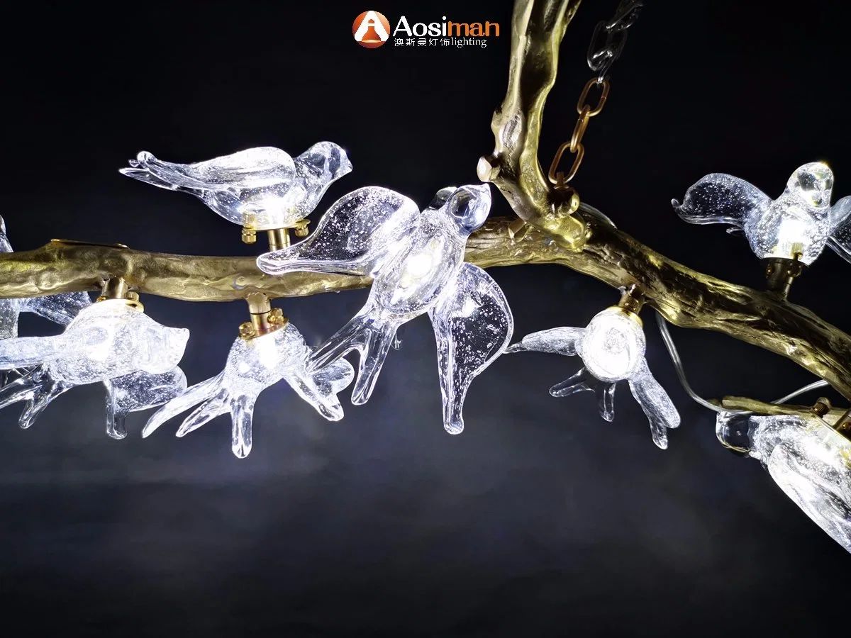 The Transparent Bird Pendant Light