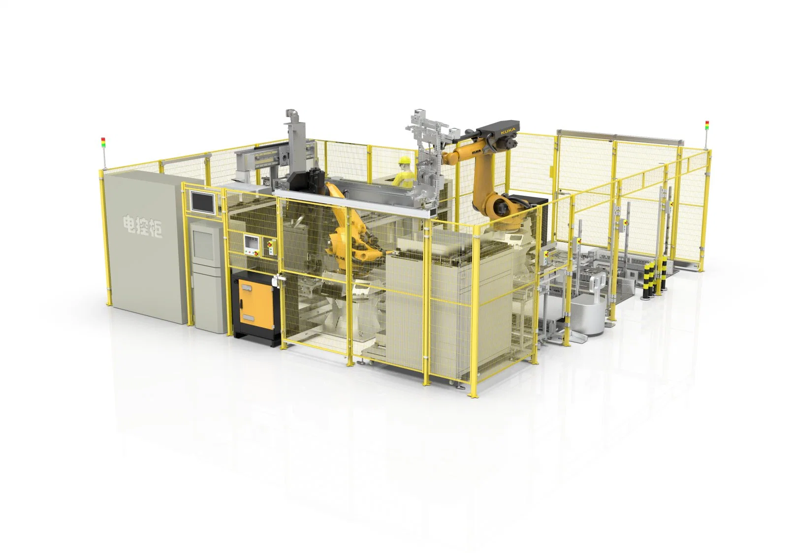 Fully Automatic Production Line for Power Batteries