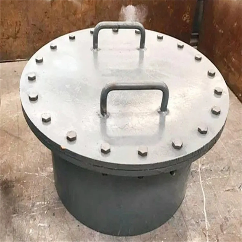 DN400 to DN1200 Carbon Steel Manhole Cover Drain Hole Cover Sewage Manhole Cover