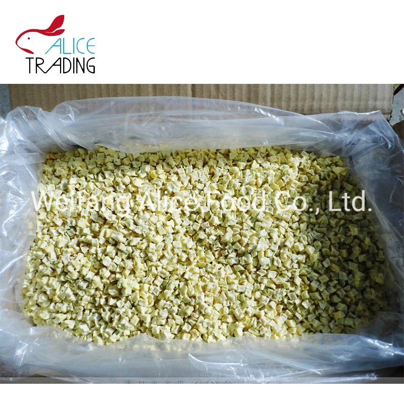 China Wholesale/Supplier bocadillos saludables conservas de frutas manzana deshidratada Dried Apple cubos