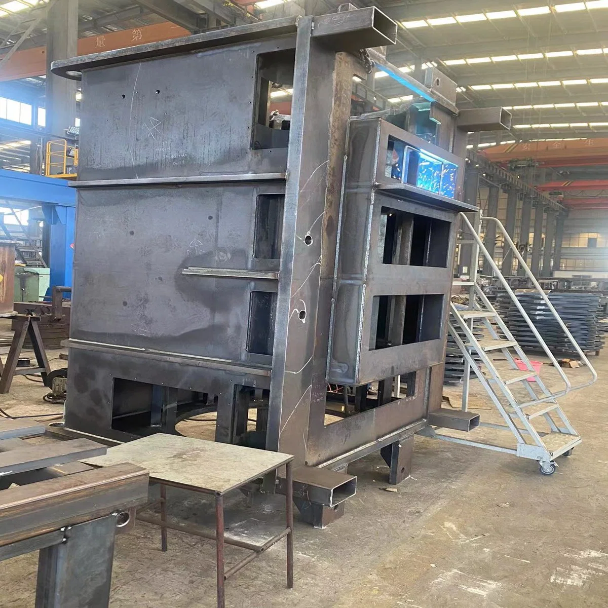 Heavy Fabrication Service for Large Carbon Steel S235 S355 Structure Welding Framework