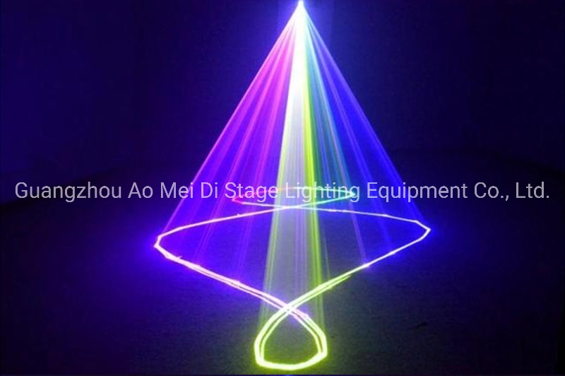 2000MW Animation Gobo Projection Laser Light Stage Disco DJ Colorful DMX