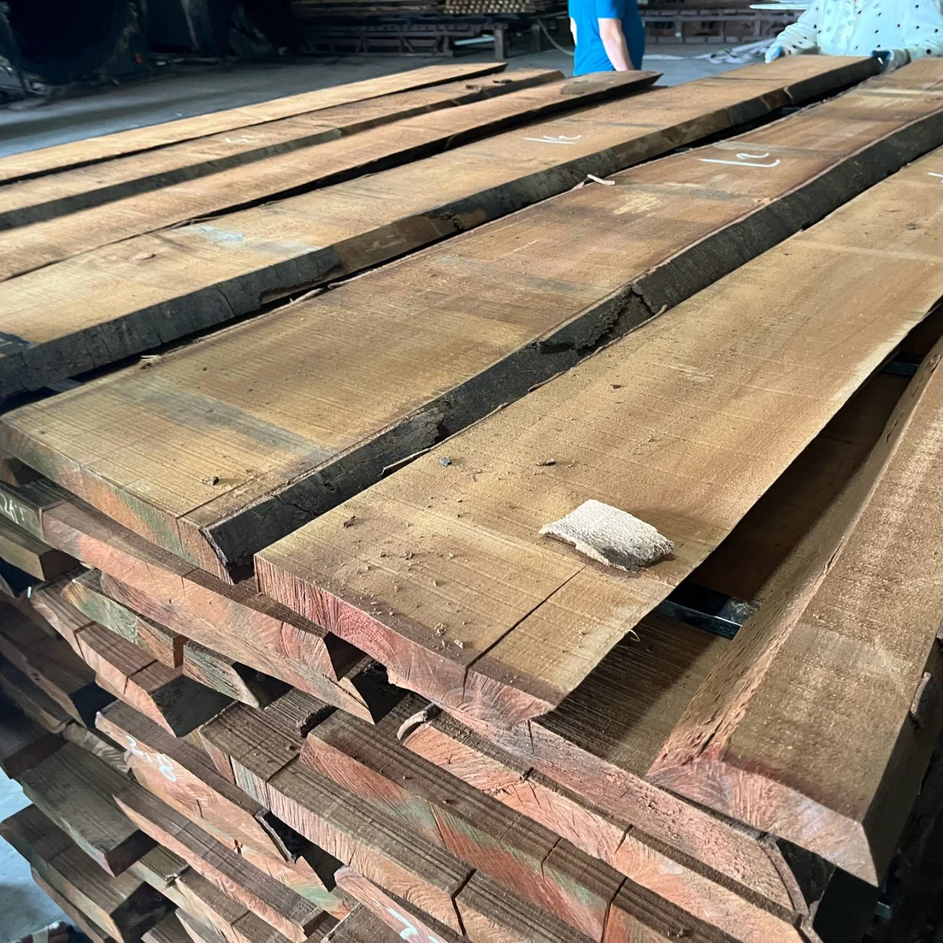 Custom-Made Thickness Carbonized/Thermo Beech Wood Timber