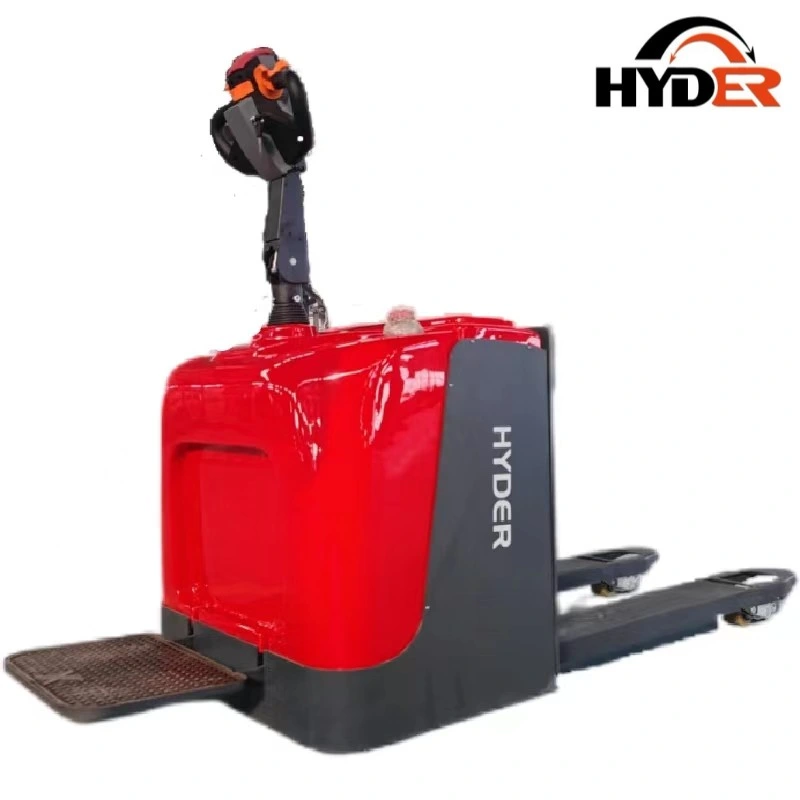 Hyder Full Electric Pallet Truck with EPS and Pedals 2500kg 2.5t Warehouse Logistics