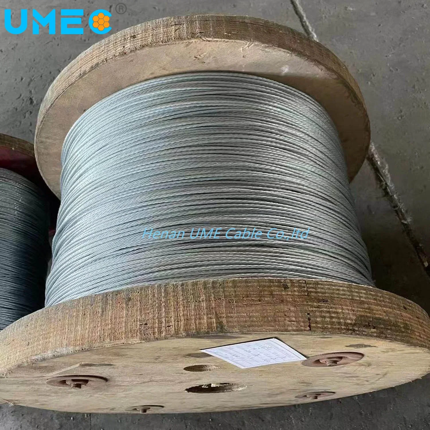 Electrical Steel Cable Low Carbon Steel Rod for Iron Nail Making 7/4.0mm 19/1.6mm 19/4.0mm Galvanized Steel Wire Strand Electrical Cable