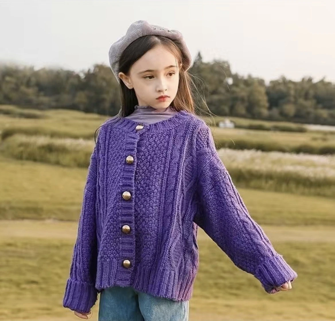 Kids Autumn Winter Coat Children Apparel Qhww8016