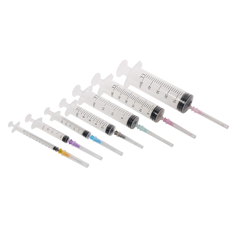 Jeringa desechable estéril 5ml Luer sin aguja