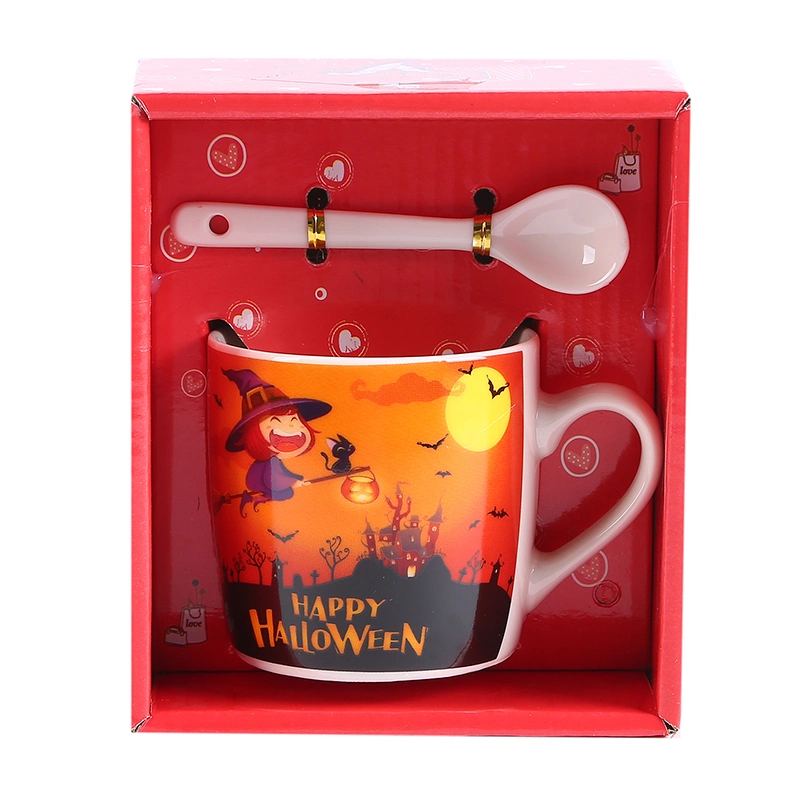 Halloween porcelaine personnalisée thé de voyage café lait Mug