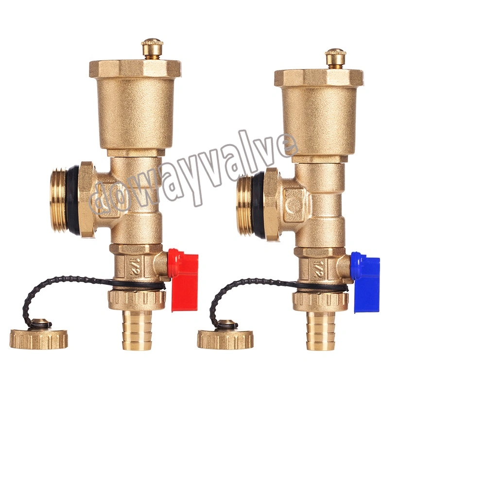 Factory Brass Automatic Exhaust Valve with Manual Drain Valve