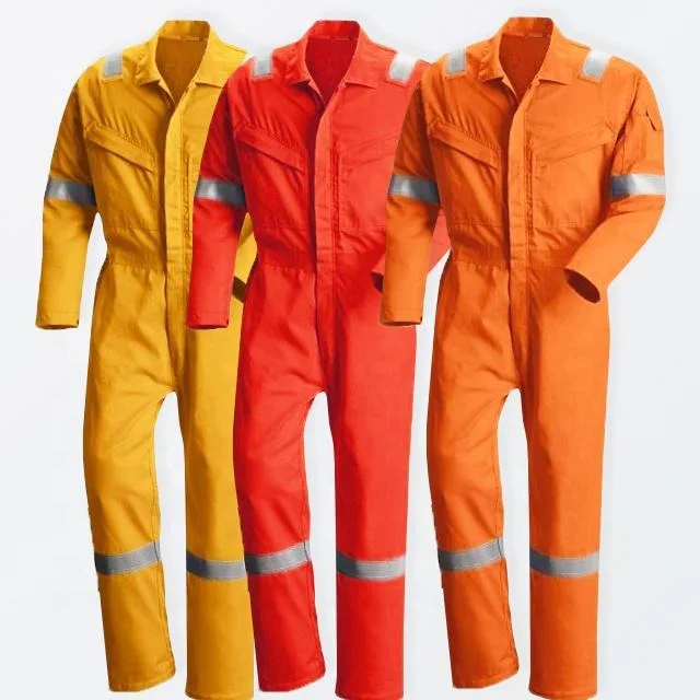 Vestuário de Segurança Industrial retardador de chama o vestuário de trabalho da Primavera e Verão respirável vestuário à prova de fogo