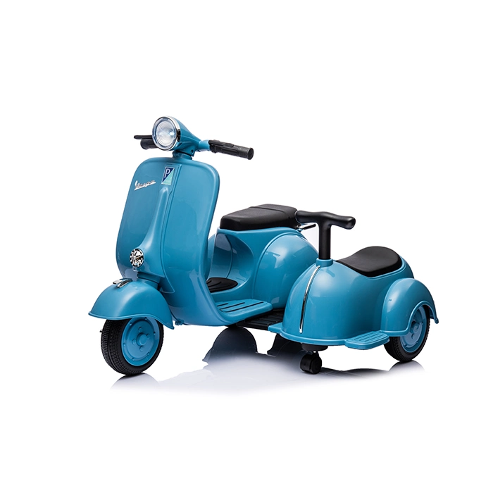 Nouveau design d'une licence Vespa power wheel ride sur la voiture de jouets pour enfants Jouets moto voiture trajet sur la voiture électrique pour les enfants