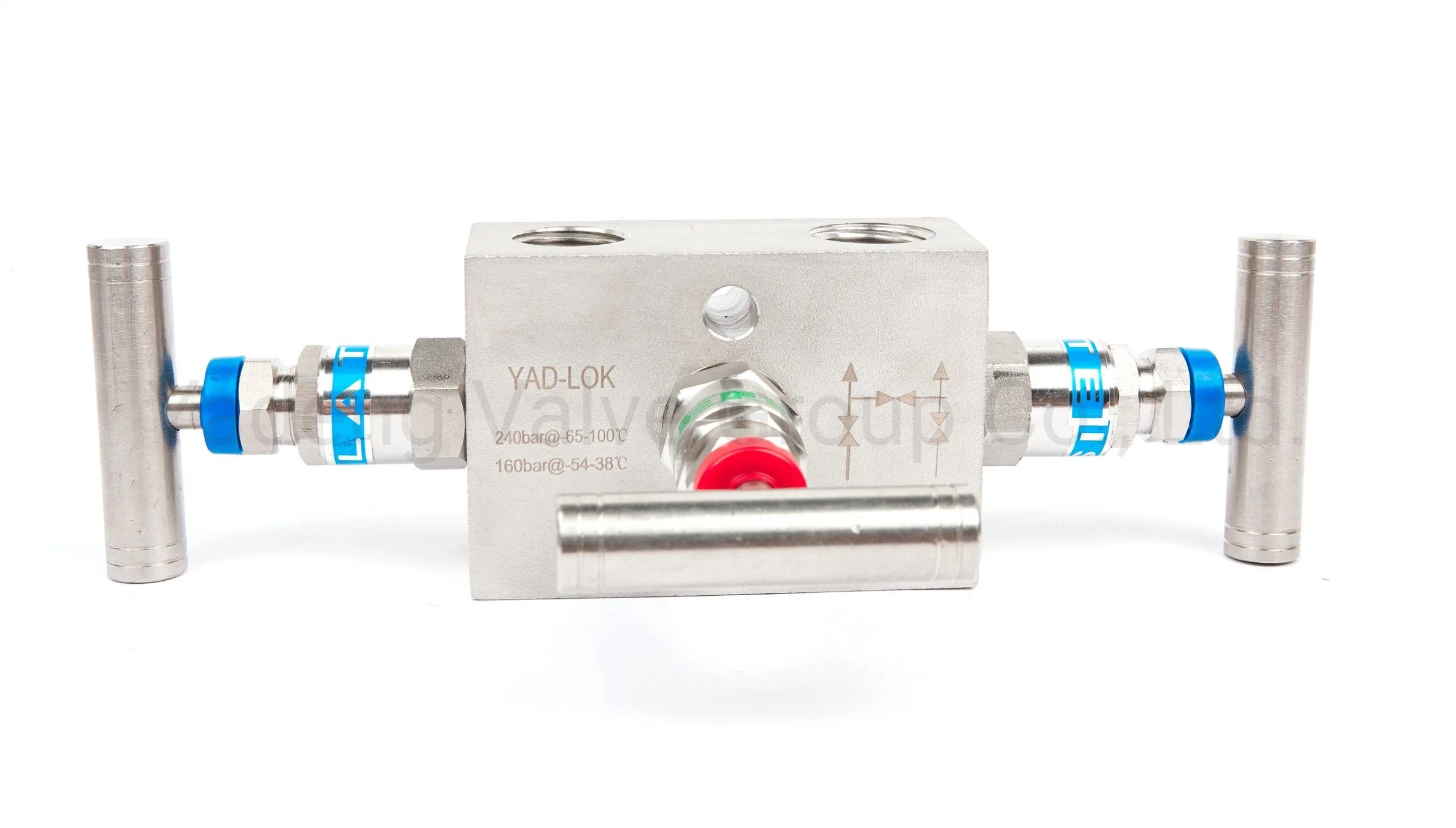 Stainless Steel High Pressure Valve 3 Way Valve Manifolds Coplanar Valve Manifolds