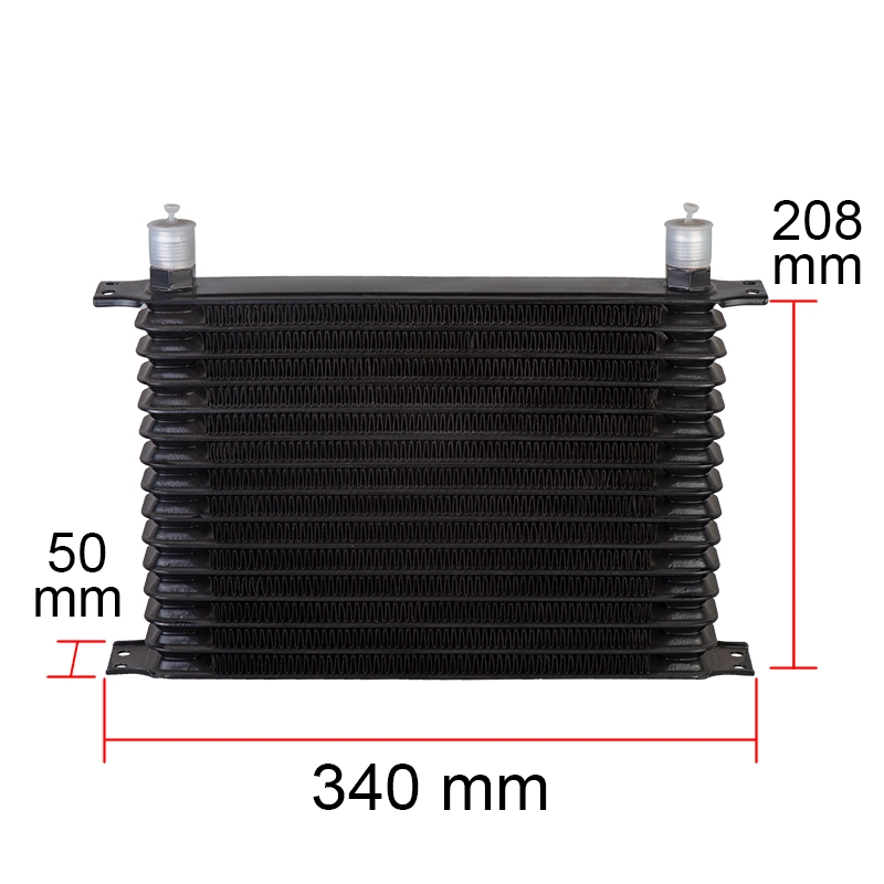 Universal Oil Cooler 7/13/15 Rows 10an 10an Universal Engine Transmission Oil Cooler Kit Japanese Trust Type Black