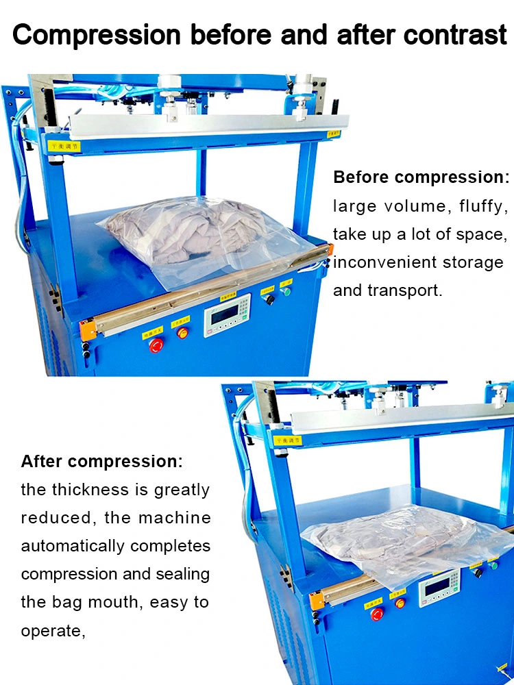 Ys600/Ys800/Ys1000 Compressed Cushion Vacuum Pillow Pack Packaging Machine