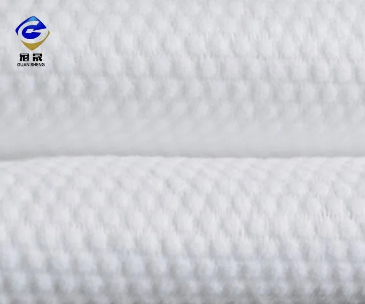 China Manufacture Printing&Mesh&Plain&Pearl DOT&Wave 1.6m/2.4m/3.2m Spunlace Non Woven Textile Fabric