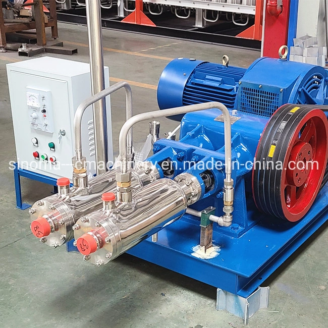 Lco2 Carbon Dioxide Pumping Units with Air Heated Vaporizer System Cryogenic Cylinder Filling Pump