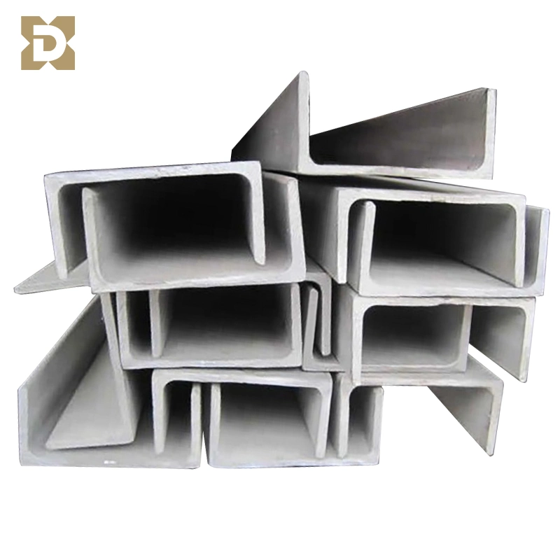 Cold Rolled U 140/160 304 316L 6mm 8mm Thickness Metal Stainless Steel Bar Channel Steel