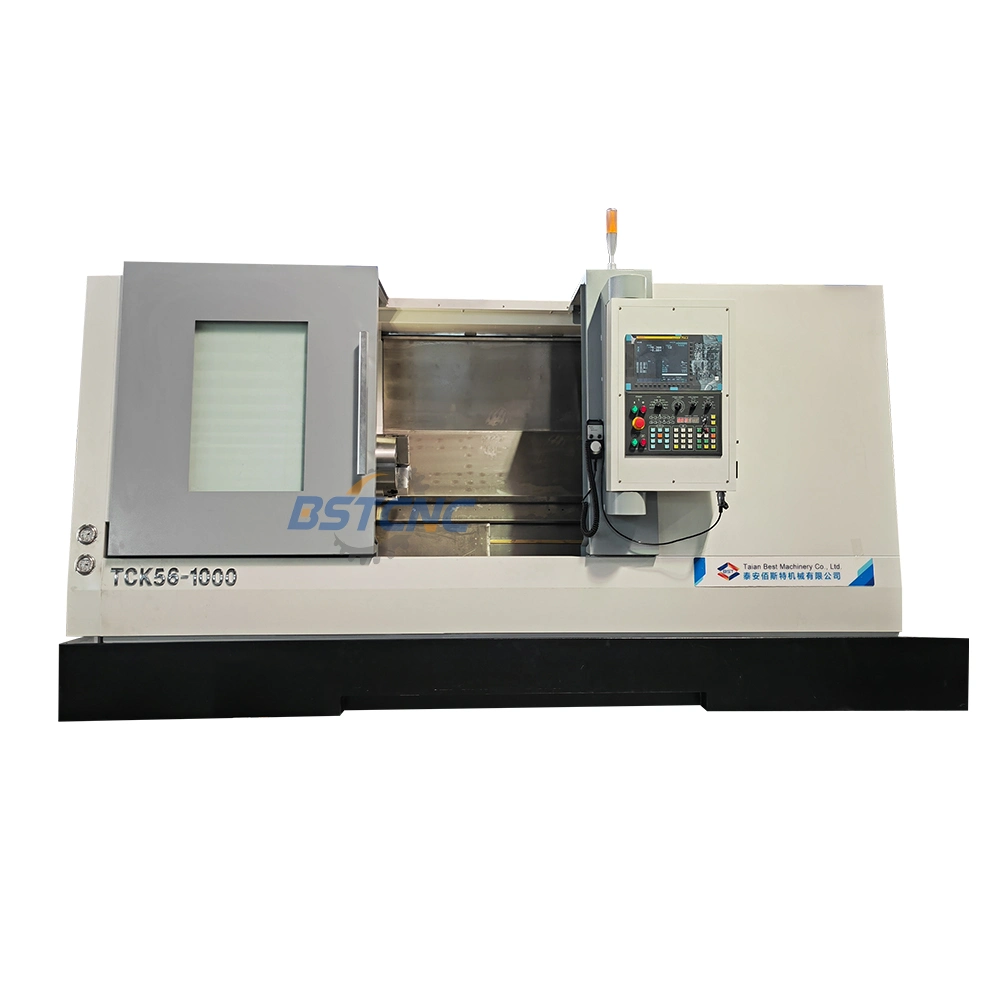 Tck56 Fresado de Metal Fresado Fresado Corte Slant Bed CNC Lathan