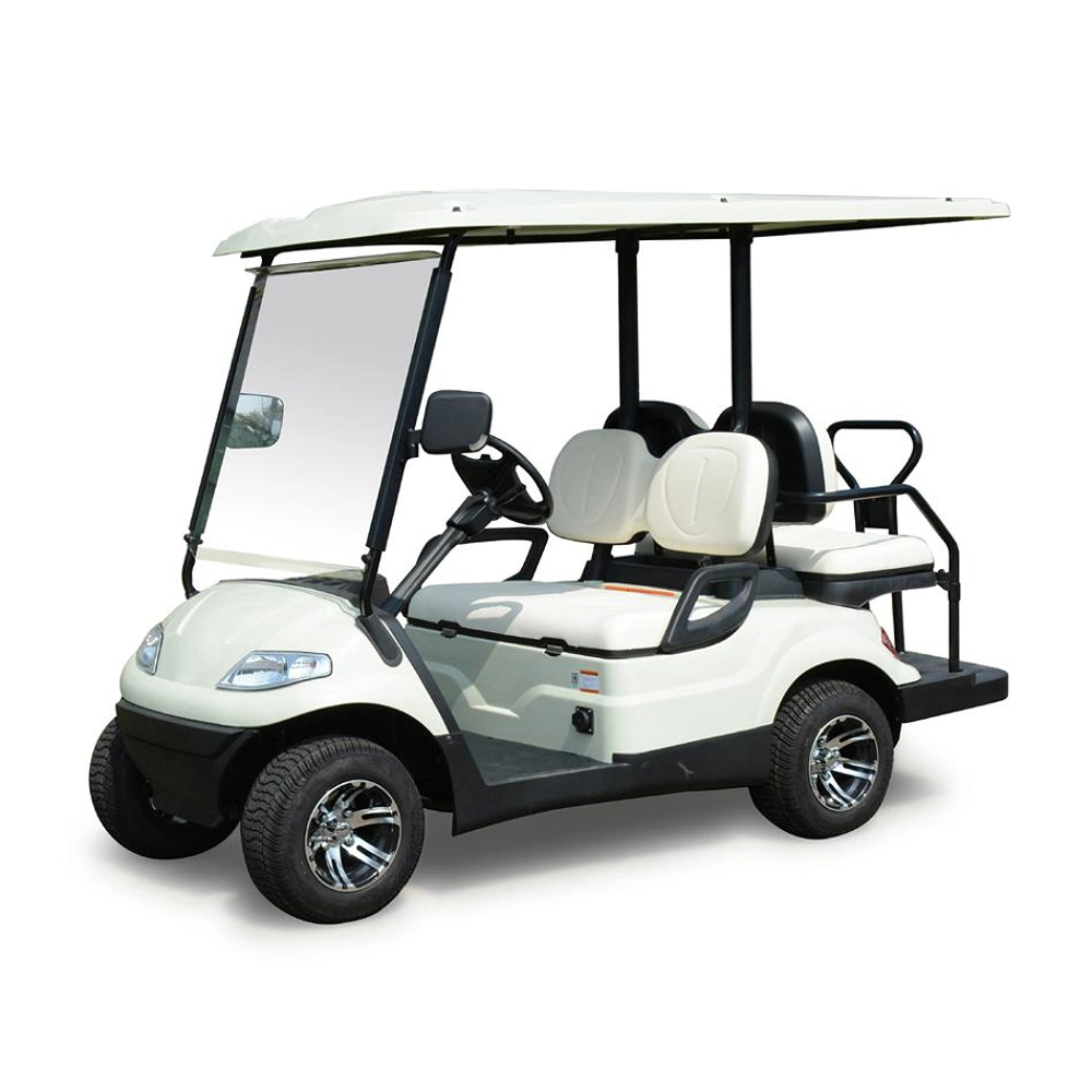 Energy Saving Little Noise Fashion Shape Design Four-Wheeled Electric Golf Cart (LT-A627.2+2)