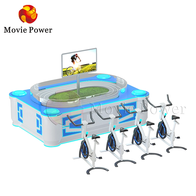 Movie Power 4 Players Arcade Leisure Sports Bike Arcade Game Machine