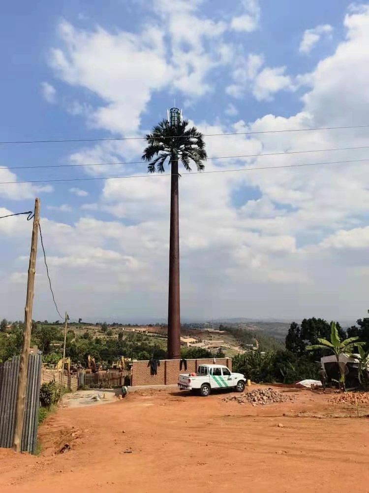 Torre Camuflada em forma Palmeira Artificial PARA antenna Telecomunicag õ Es