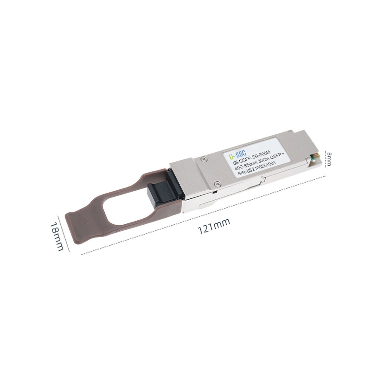 40 Gbase-SR4 Qsfp+ وحدة Qsfp الألياف الضوئية 40g أجهزة الإرسال والاستقبال متعددة وحدات ألياف الوضع