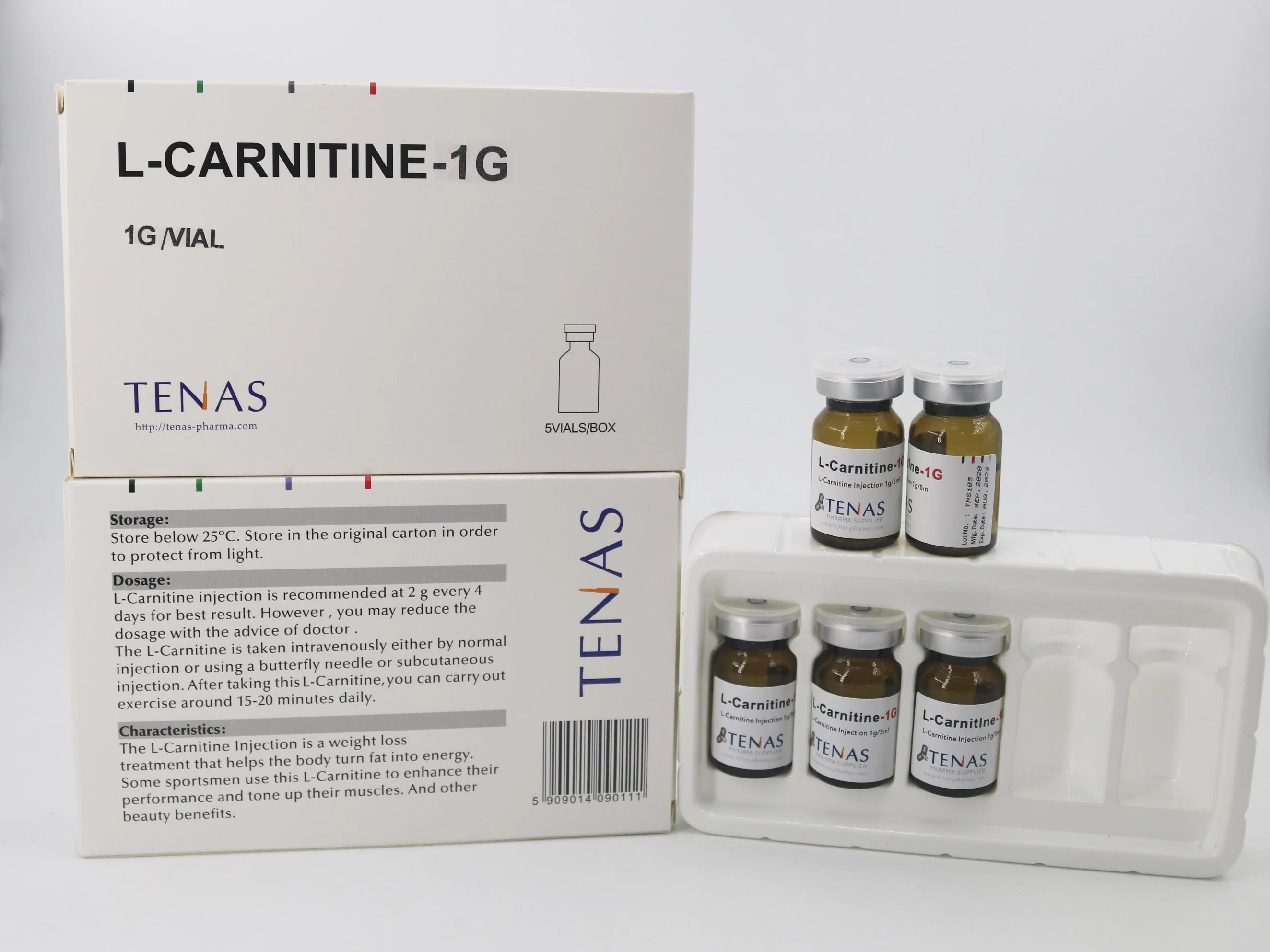 Lcarnitine Liquid Injection with Certificate for Slimming and Losing Weight